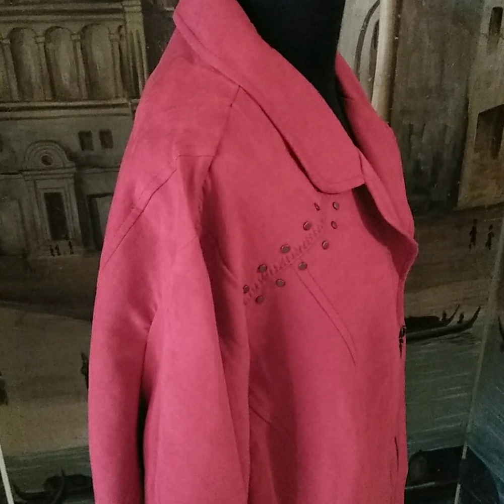 Bright Red Jacket - Picture 3 of 7